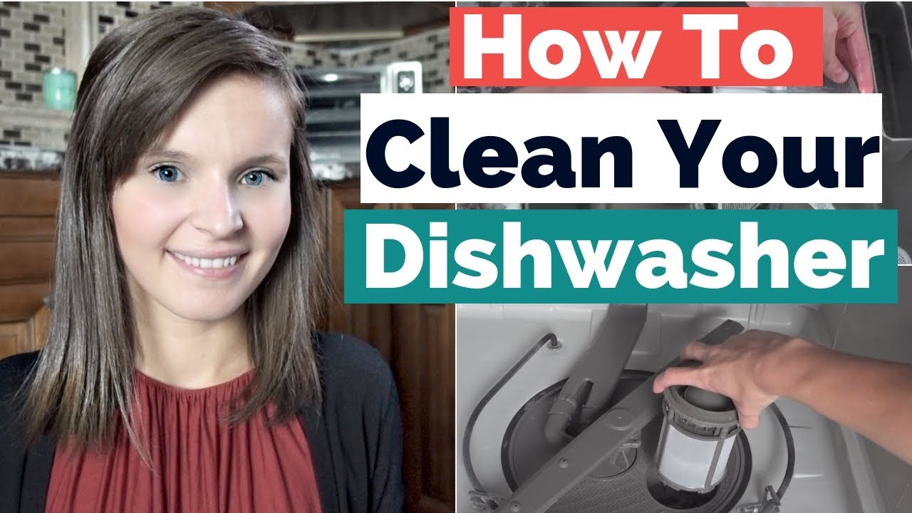 How To Clean Dishwasher With Vinegar and Baking Soda How To Clean