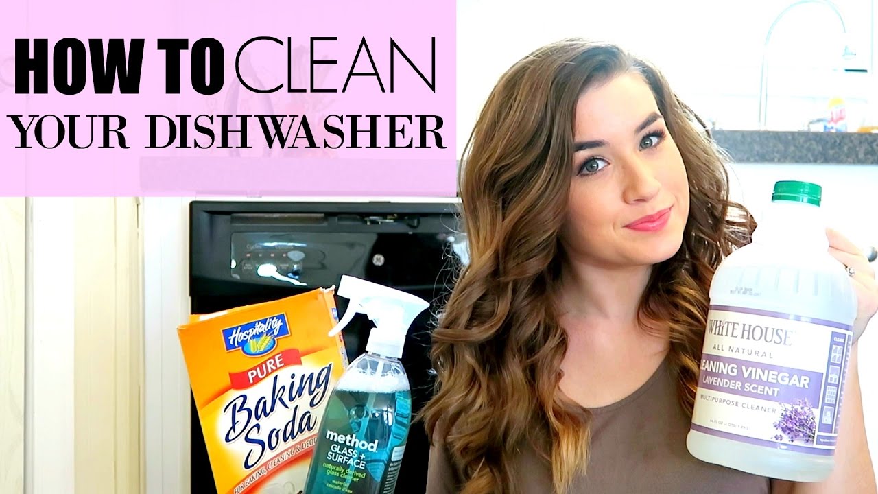 HOW TO CLEAN YOUR DISHWASHER WITH VINEGAR AND BAKING SODA