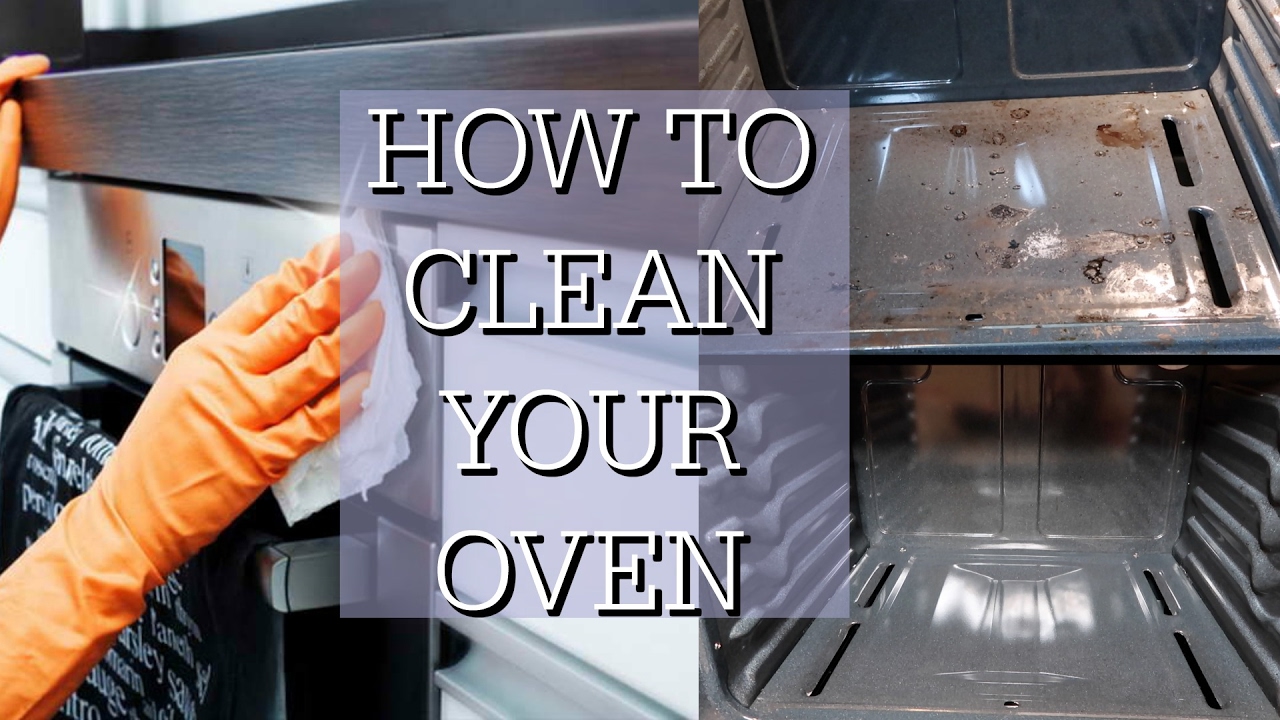 HOW TO CLEAN YOUR OVEN WITH BAKING SODA AND VINEGAR!