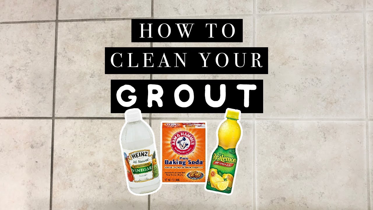 How To Clean Tile Grout with Baking Soda and Vinegar