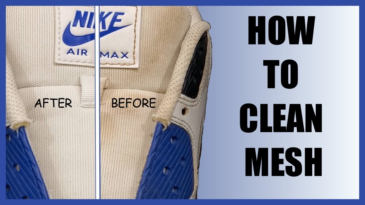 how-to-clean-mesh-on-sneakers-with-household-items