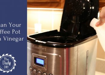 How To Clean Your Coffee Pot with Vinegar