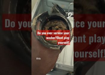 why your washing machine smells bad and stains clothes